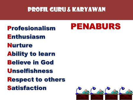 PENABURS Profil Guru & Karyawan