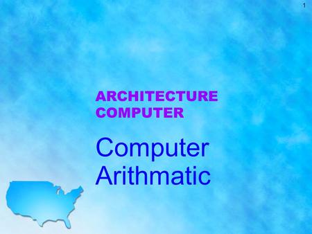ARCHITECTURE COMPUTER
