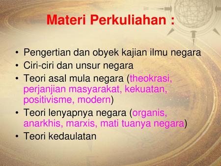 Materi Perkuliahan S D Mid Semester Ppt Download