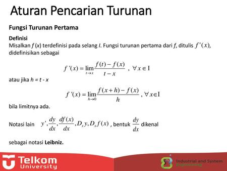 Turunan Logaritma Eksponensial Dan Trigonometri Ppt Download