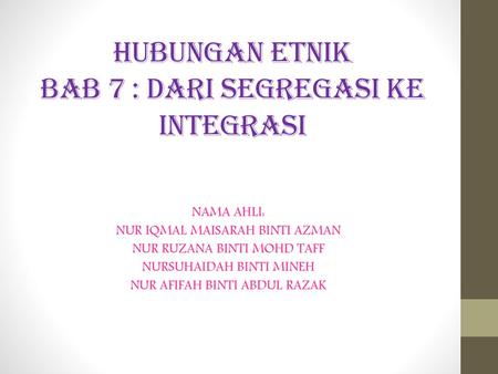 Arah Masyarakat Berintegriti Ppt Download