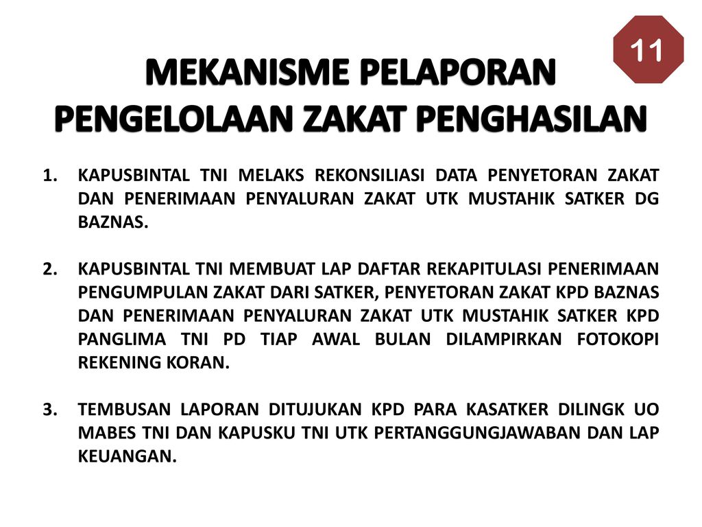 Sosialisasi Ttg Pengumpulan Zakat Di Lingkungan Tni Ppt Download