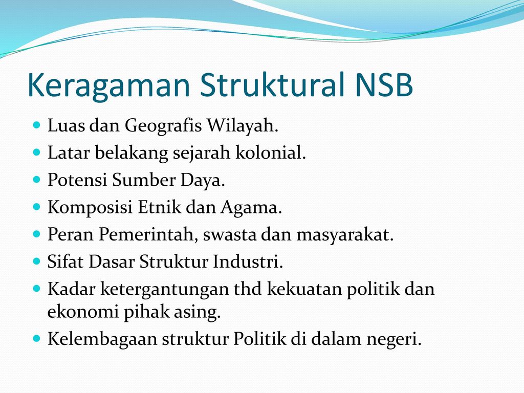 Keragaman Struktural NSB