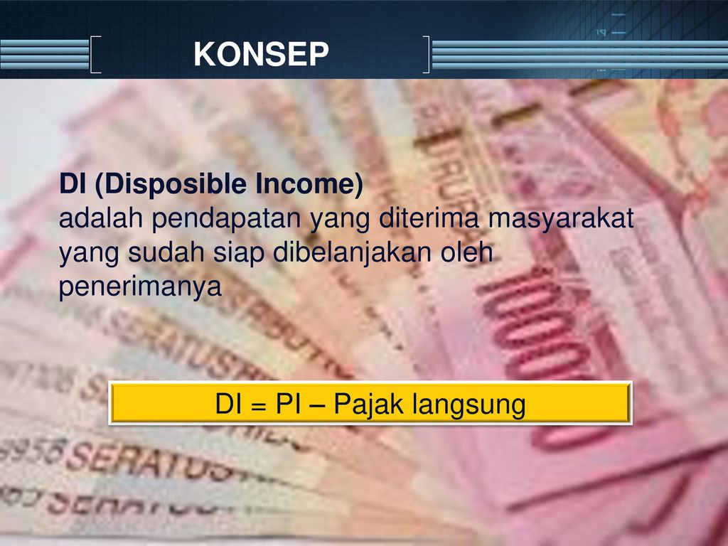 KONSEP DI (Disposible Income)