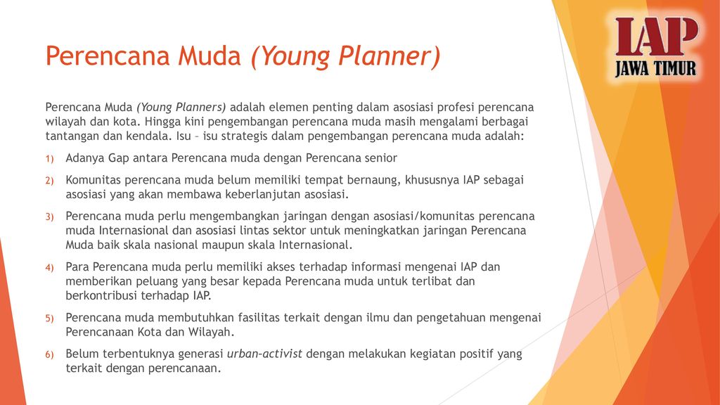 Perencana Muda (Young Planner)