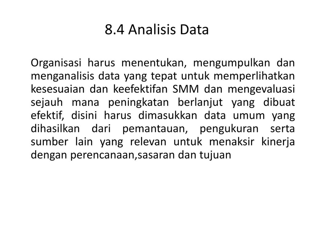 8.4 Analisis Data