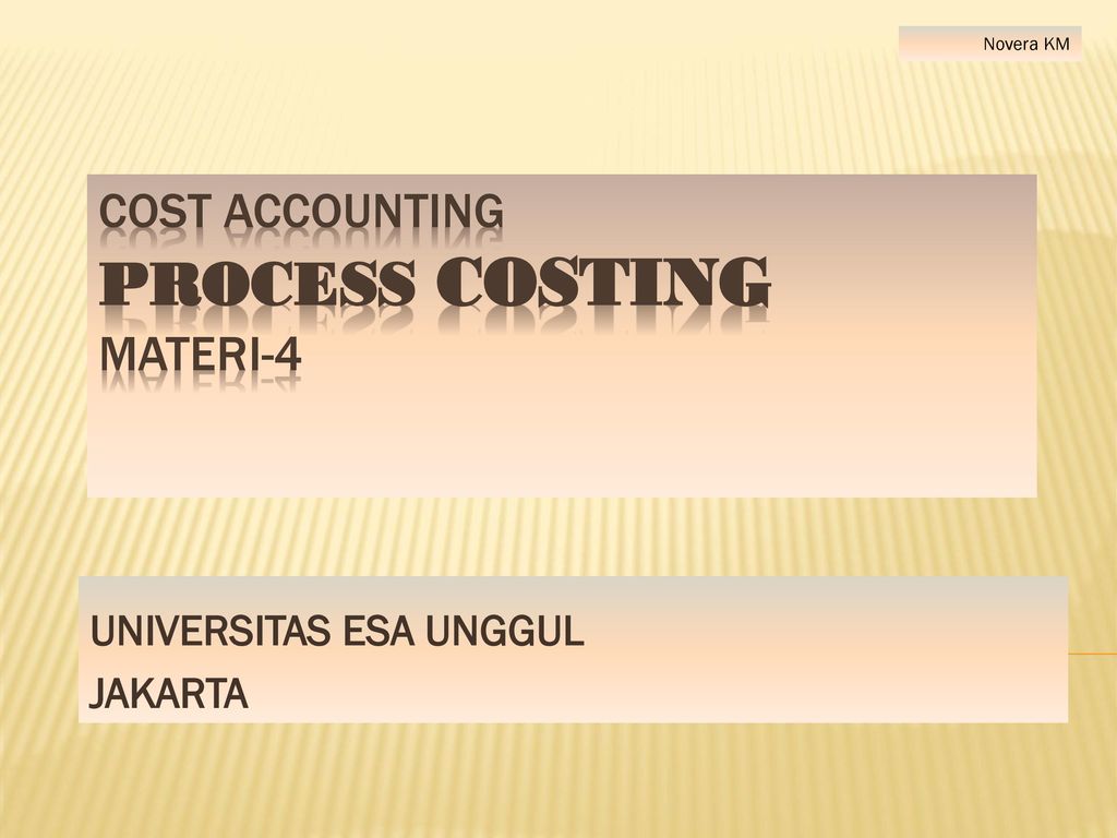COST ACCOUNTING PROCESS COSTING MATERI-4