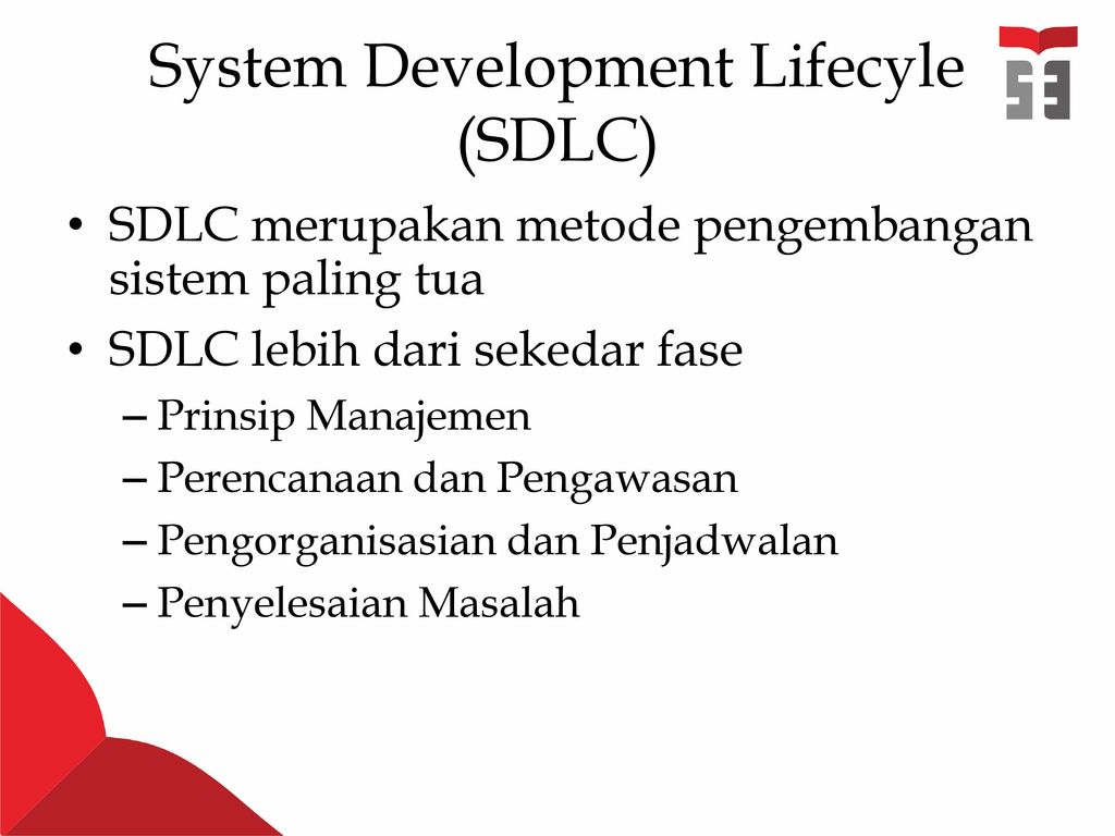 System Development Lifecyle (SDLC)
