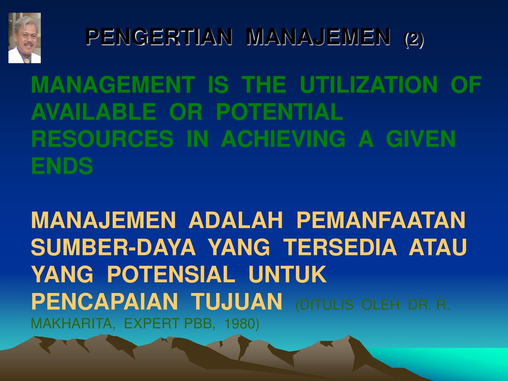 DASAR-DASAR MANAJEMEN - Ppt Download