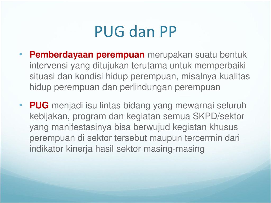 PUG dan PP