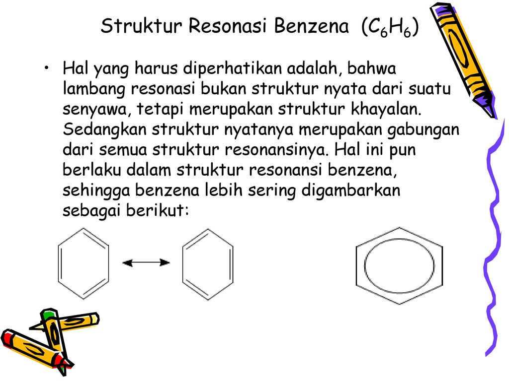 Struktur Resonasi Benzena (C6H6)