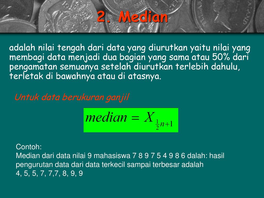 2. Median