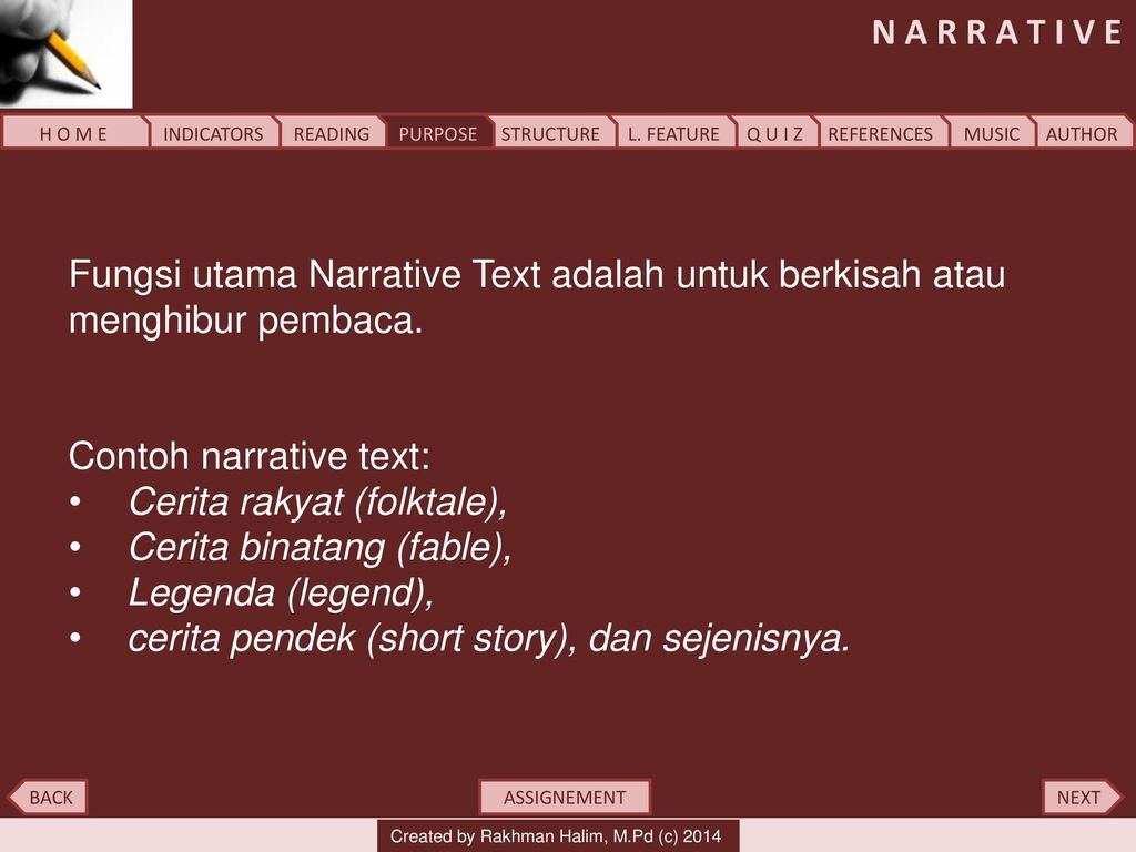 contoh cerita fabel panjang Contoh Narrative Teks Cerita Pendek Simak Gambar Berikut