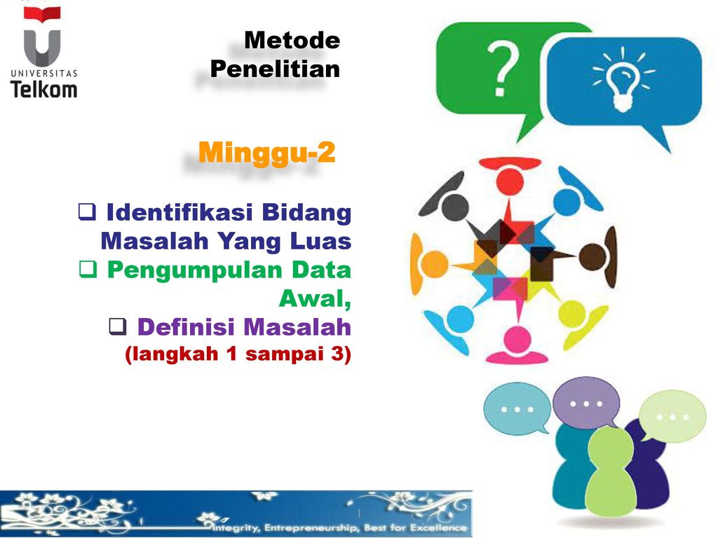 Minggu 2 Metode Penelitian Identifikasi Bidang Masalah Yang Luas Ppt Download