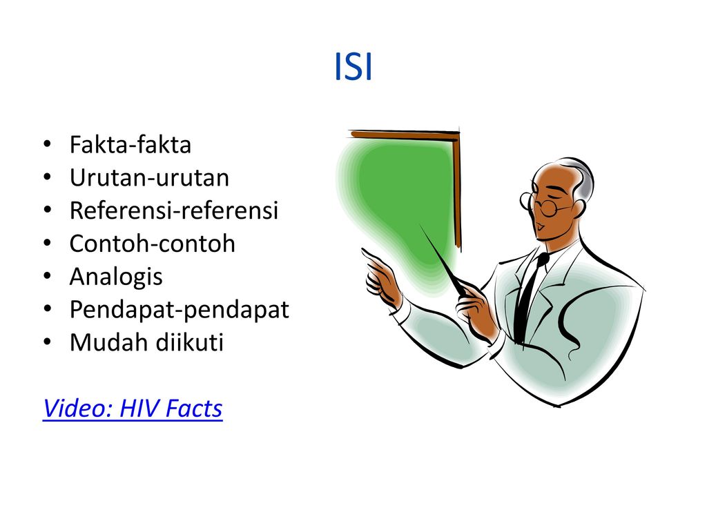 ISI Fakta-fakta Urutan-urutan Referensi-referensi Contoh-contoh