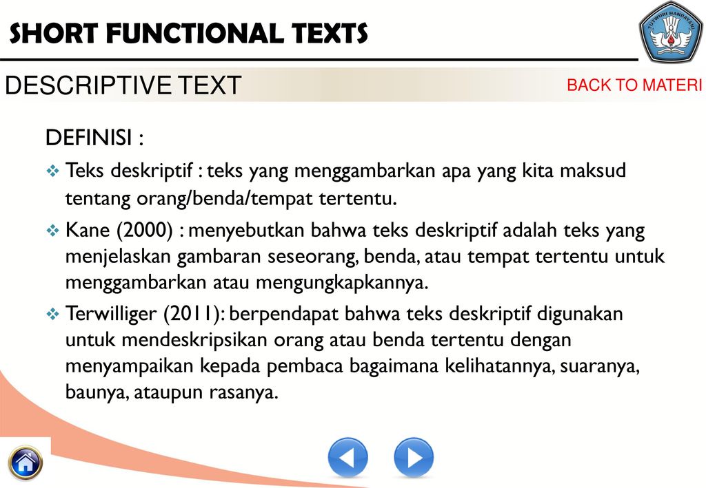 Kelompok Kompetensi D Profesional Short Functional Text 2 Ppt Download