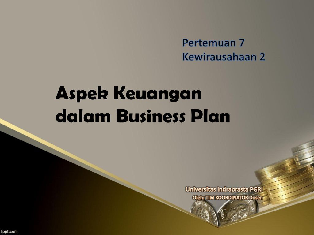 Aspek Keuangan dalam Business Plan