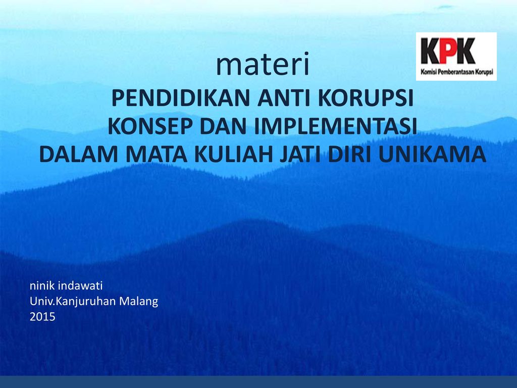 KONSEP DAN IMPLEMENTASI DALAM MATA KULIAH JATI DIRI UNIKAMA - Ppt Download