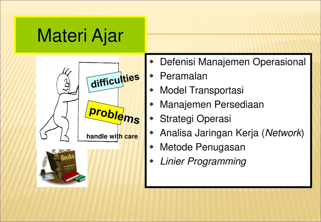 Manajemen Operasional Ppt Download