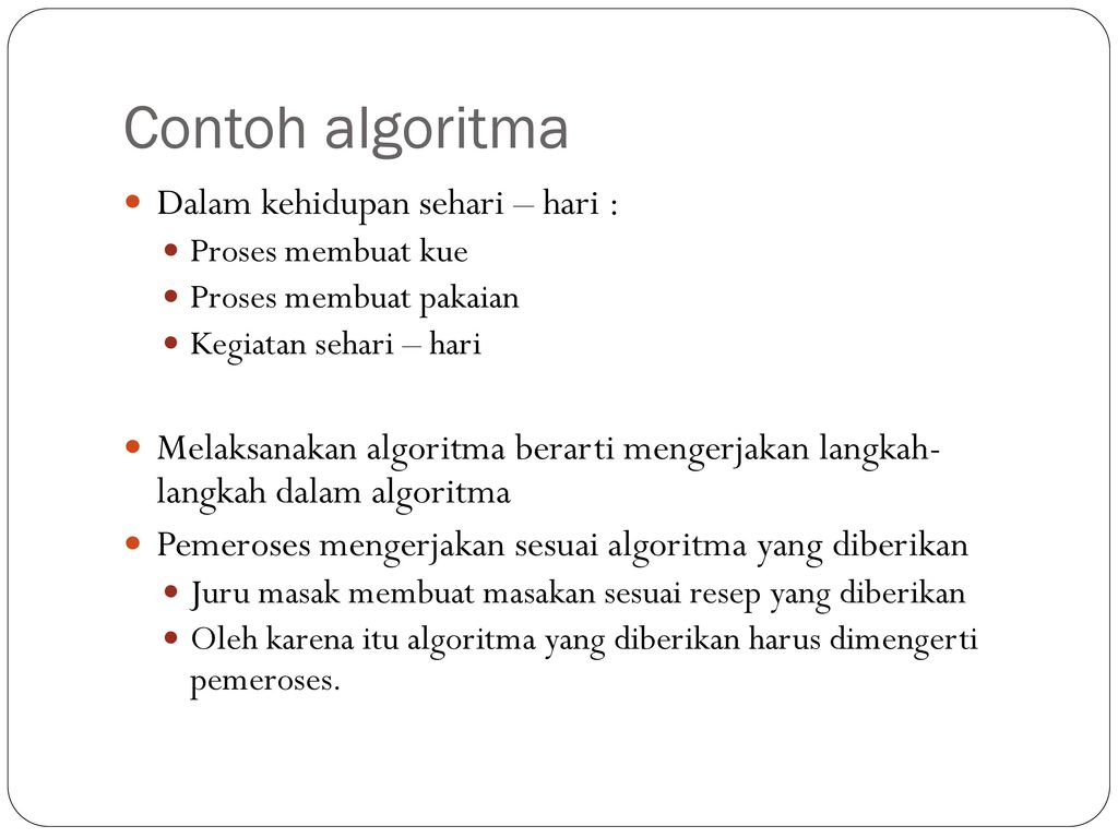 Contoh Membuat Algoritma – Ilmu