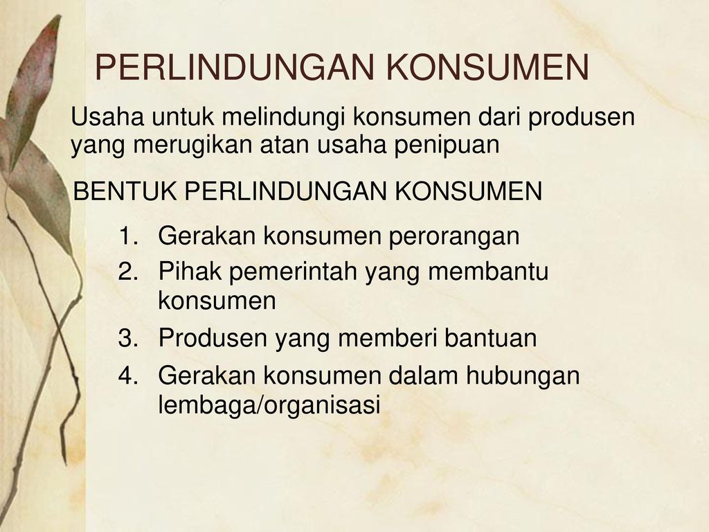 HUKUM PERLINDUNGAN KONSUMEN. - Ppt Download