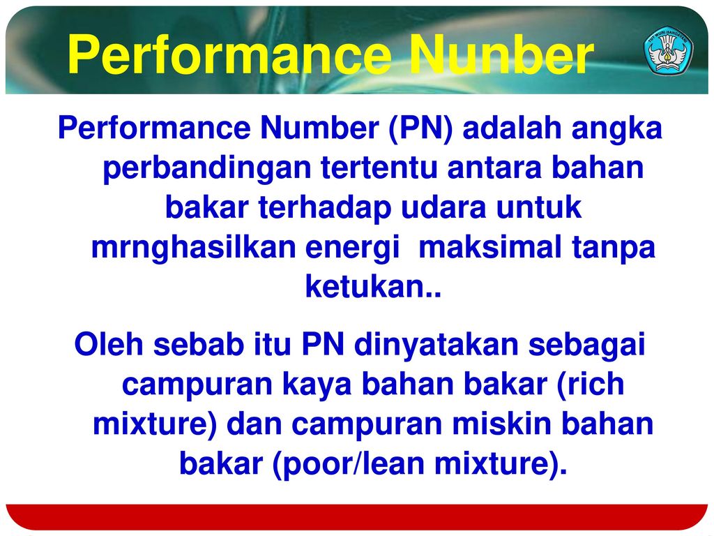 Performance number