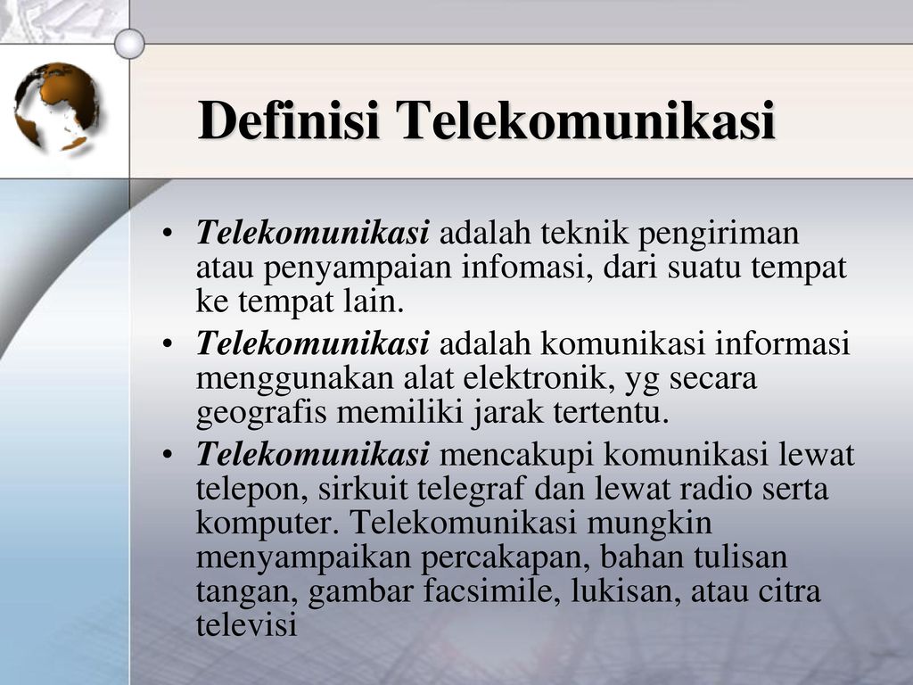 Maksud telekomunikasi