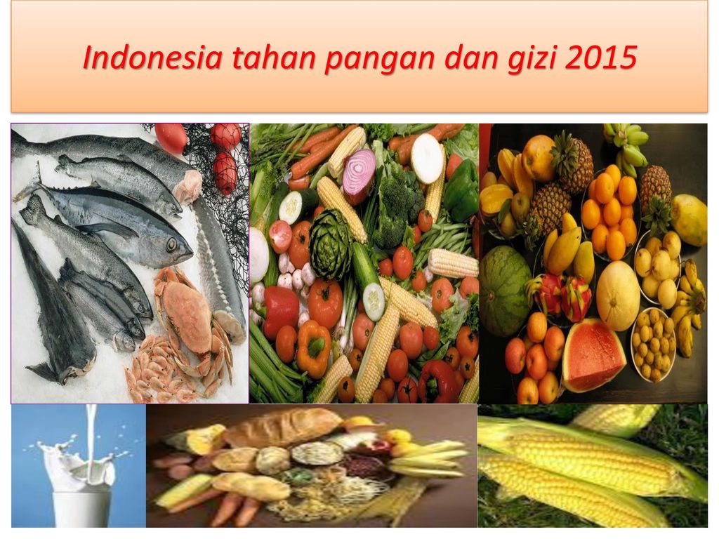 Indonesia tahan pangan dan gizi 2015