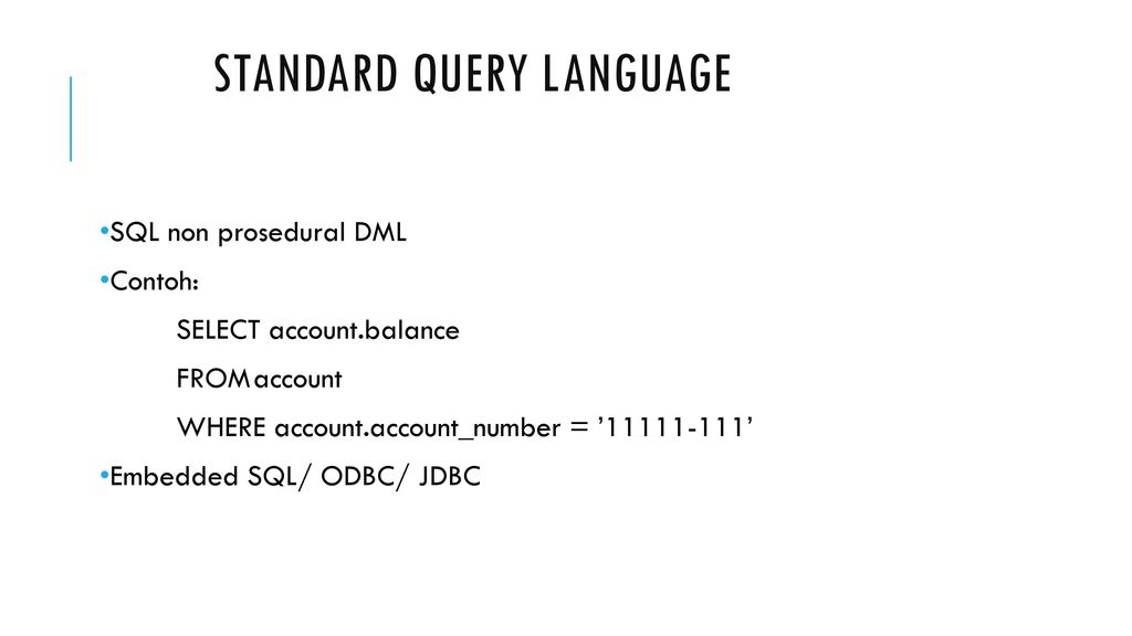 Non sql