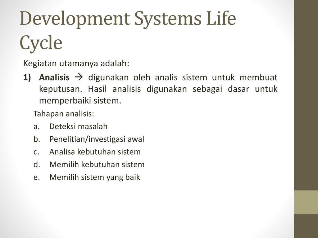 Life systems