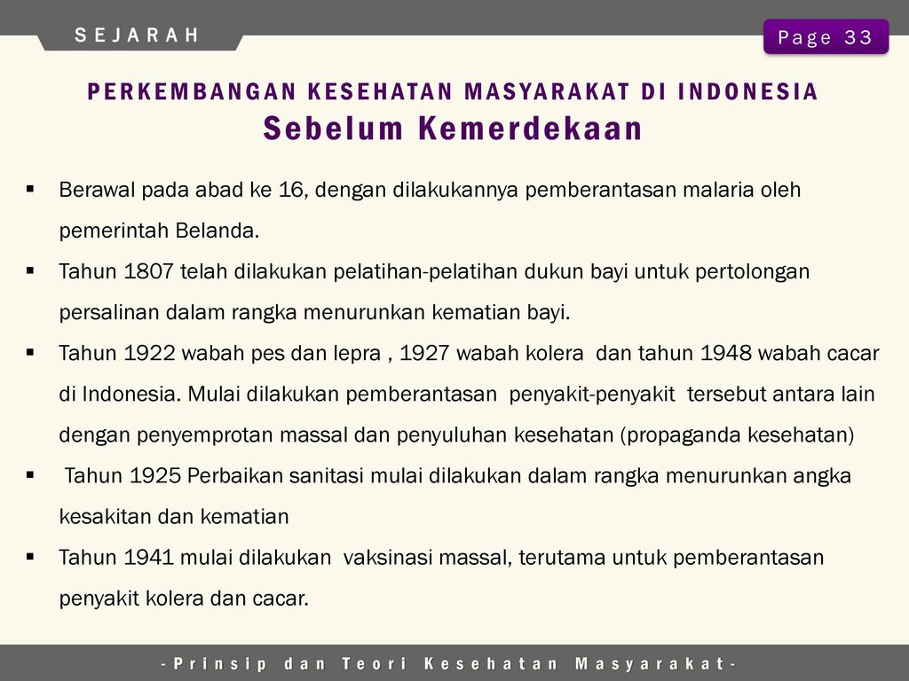 Perkembangan & Tantangan Kes Masy di Indonesia - ppt download