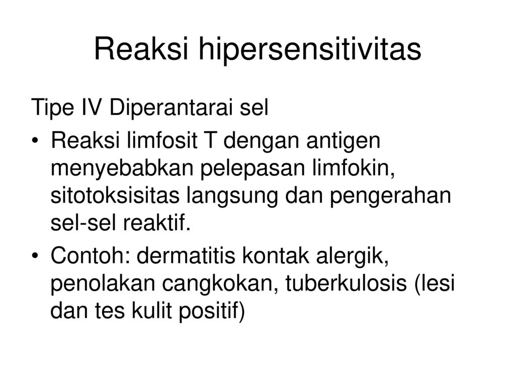 Reaksi hipersensitivitas