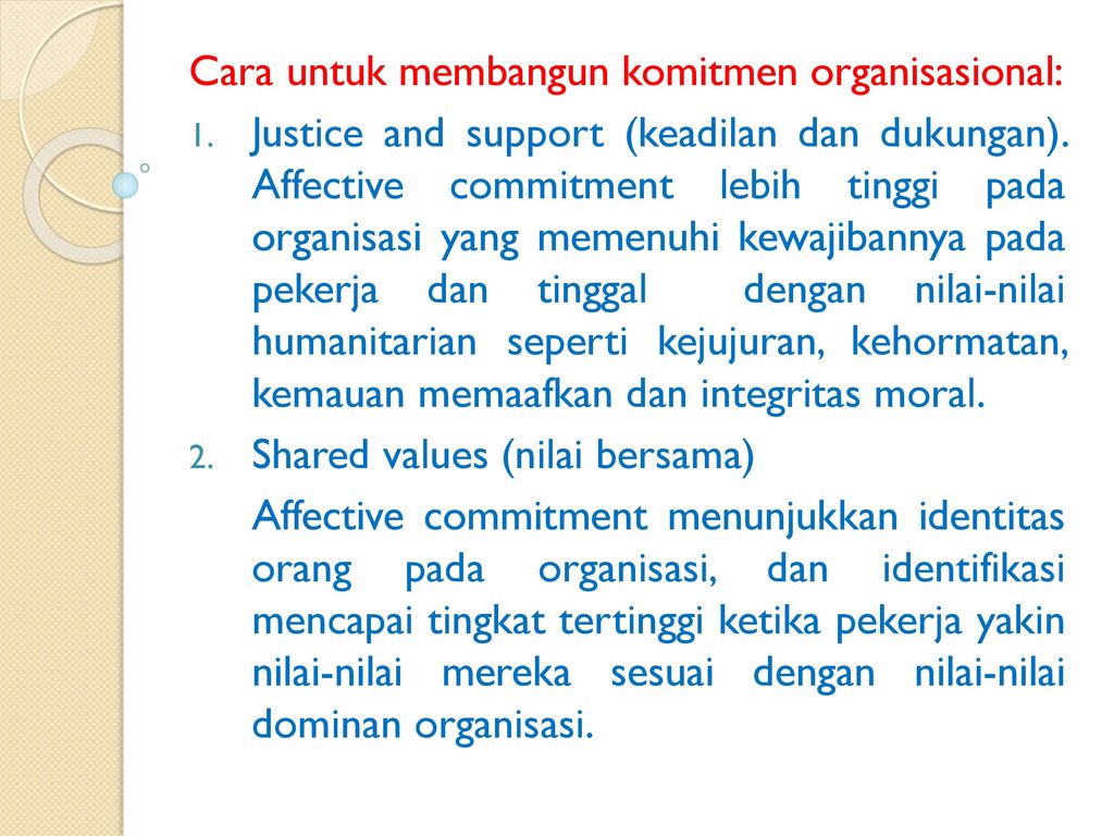 Cara Nak Menunjukkan Kitminmen Dalam Kerja