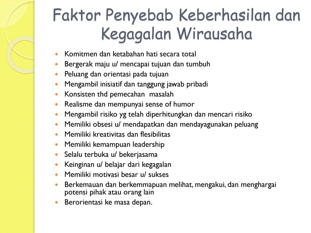 KEWIRAUSAHAAN Dra. Irma Irawati P, M.Si. - ppt download