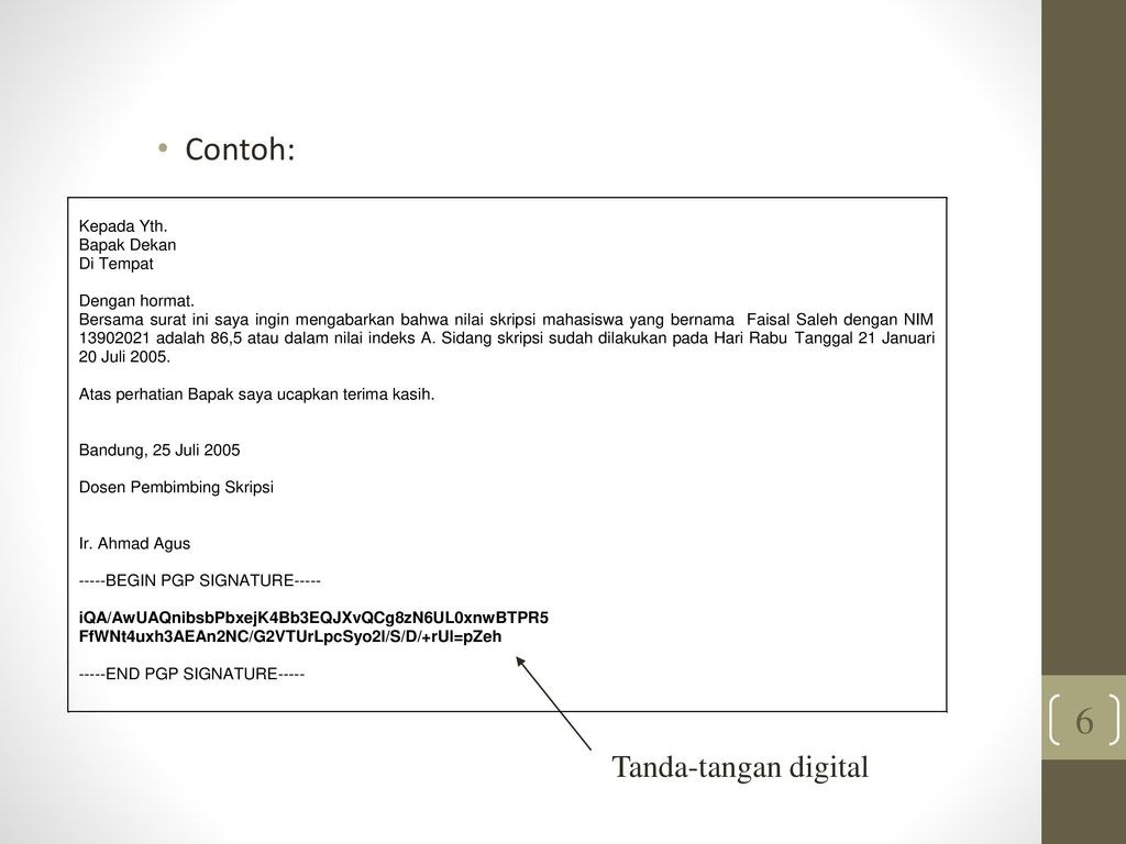 Digital Signature Amp Digital Certificate Ppt Download