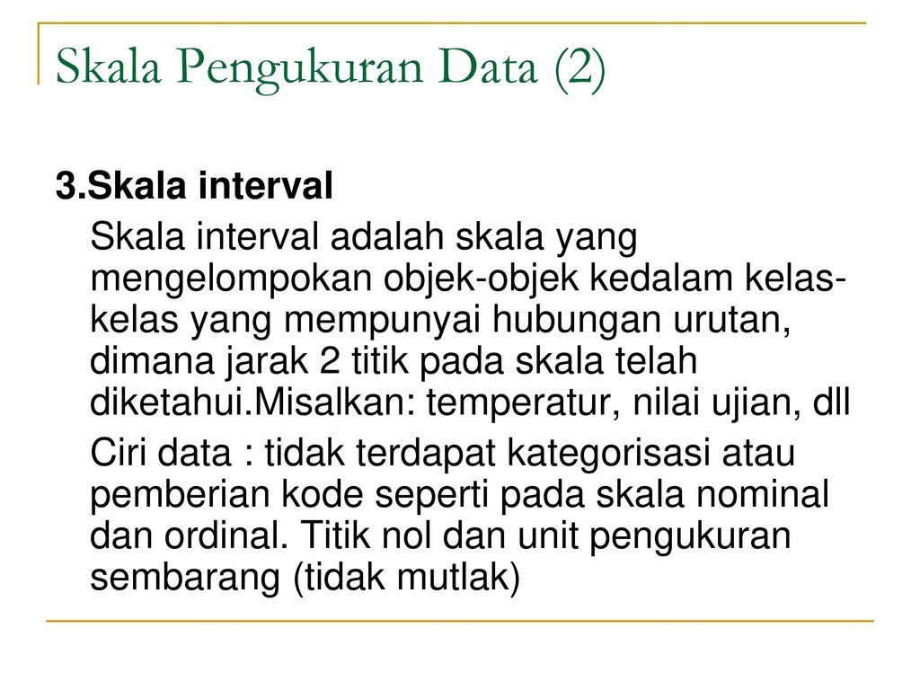 Skala Pengukuran Data (2)