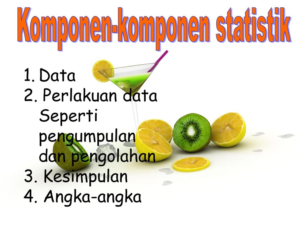 Komponen-komponen statistik