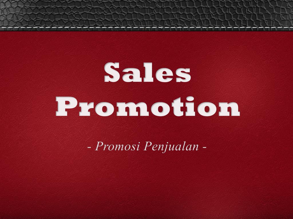 Sales promotion Тунис.