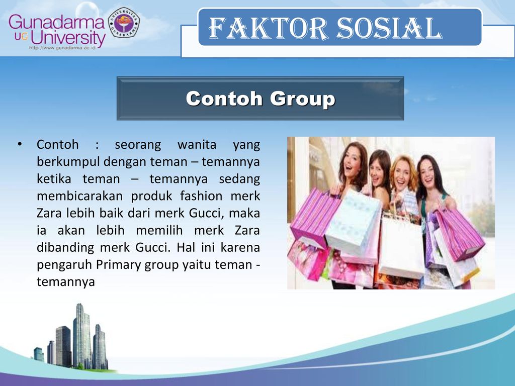 Faktor Sosial Contoh Group