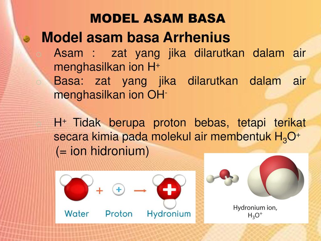Model asam basa Arrhenius