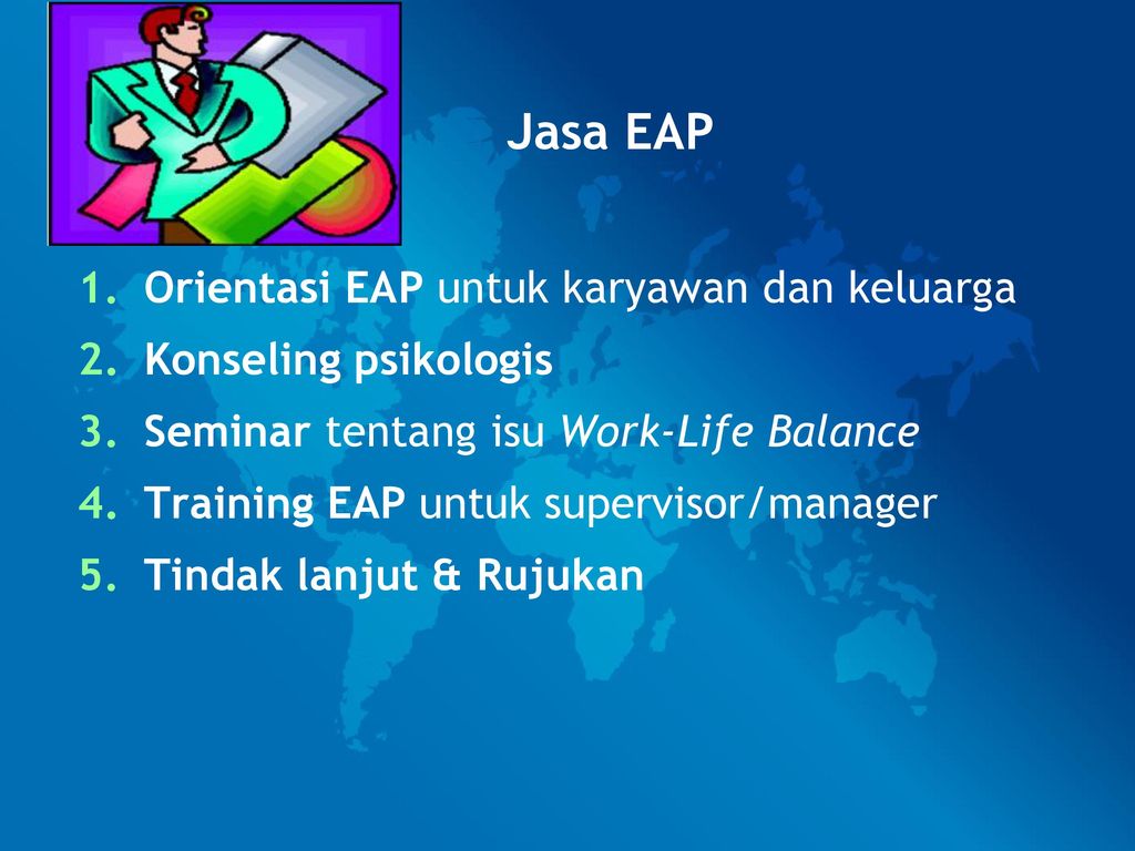 Jasa EAP Orientasi EAP untuk karyawan dan keluarga