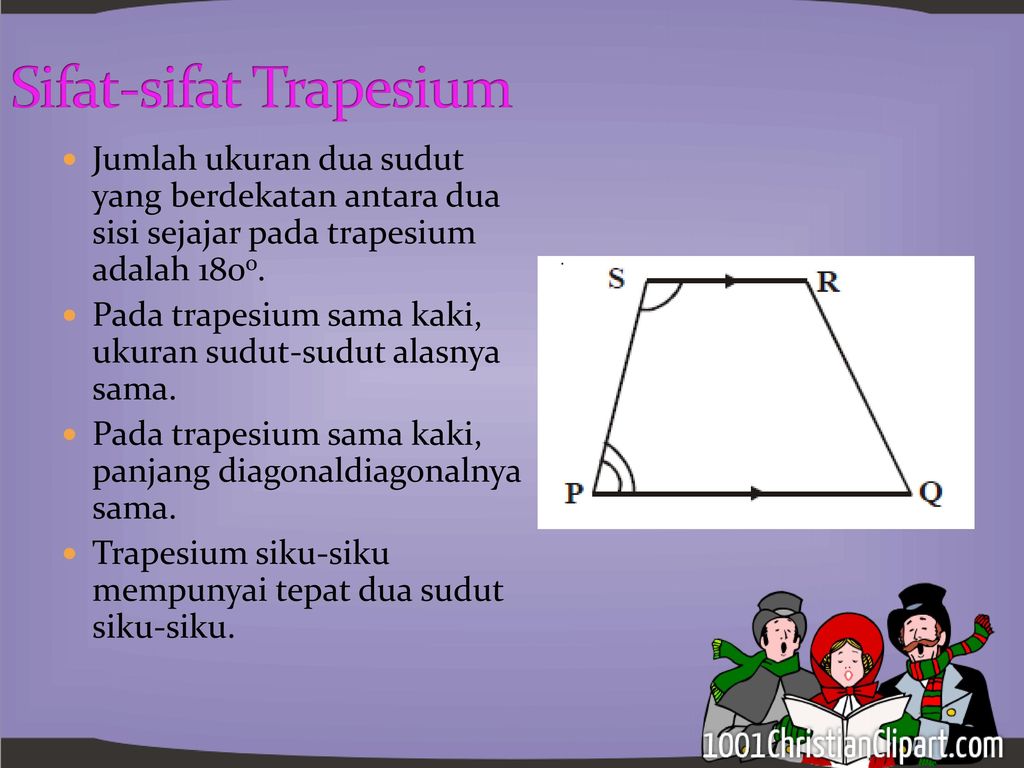 Sifat-sifat Trapesium