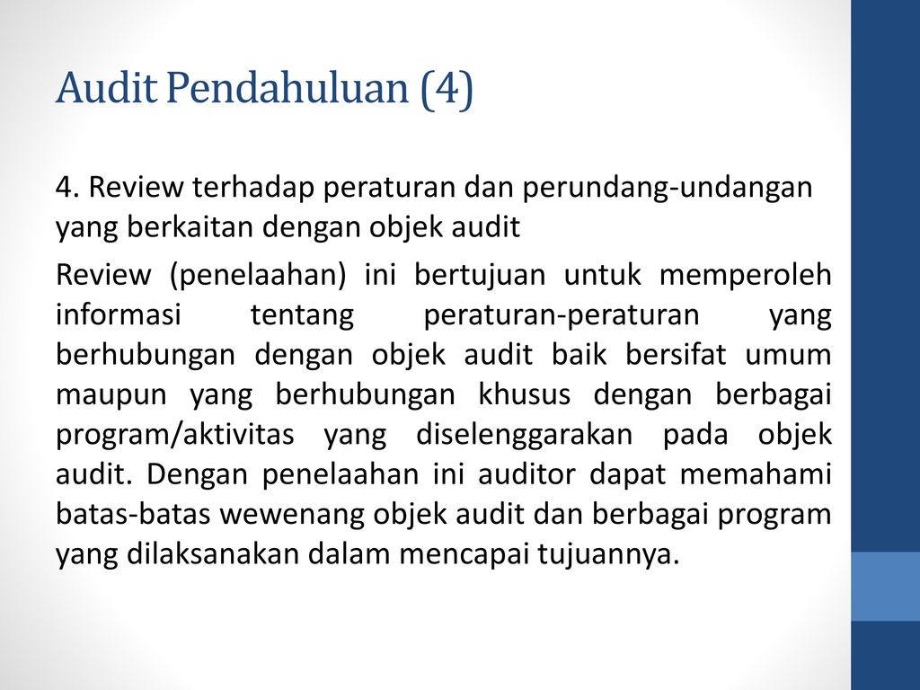 Audit Pendahuluan (4)