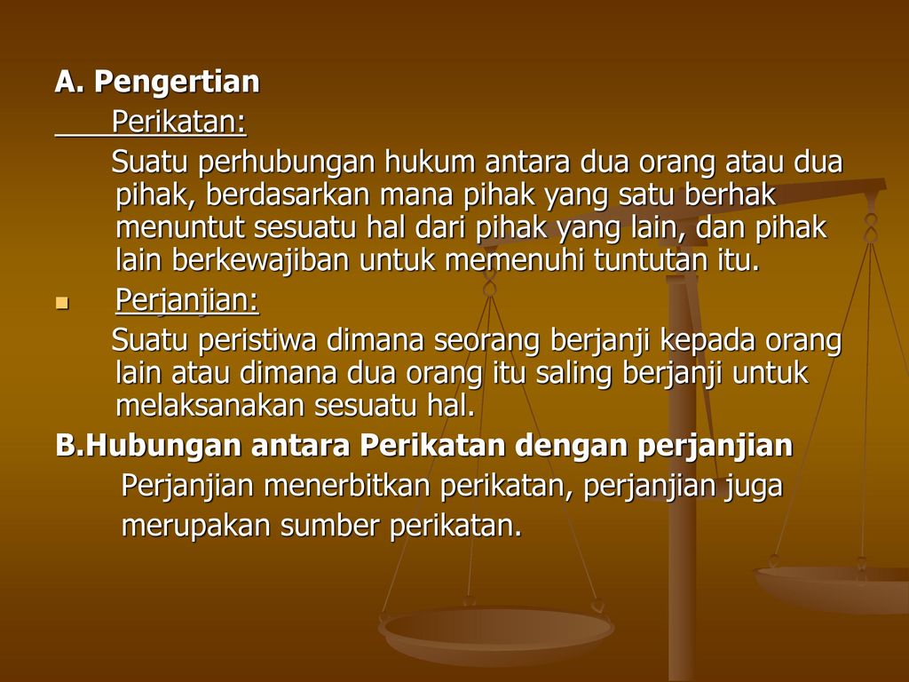 HUKUM PERJANJIAN. - Ppt Download