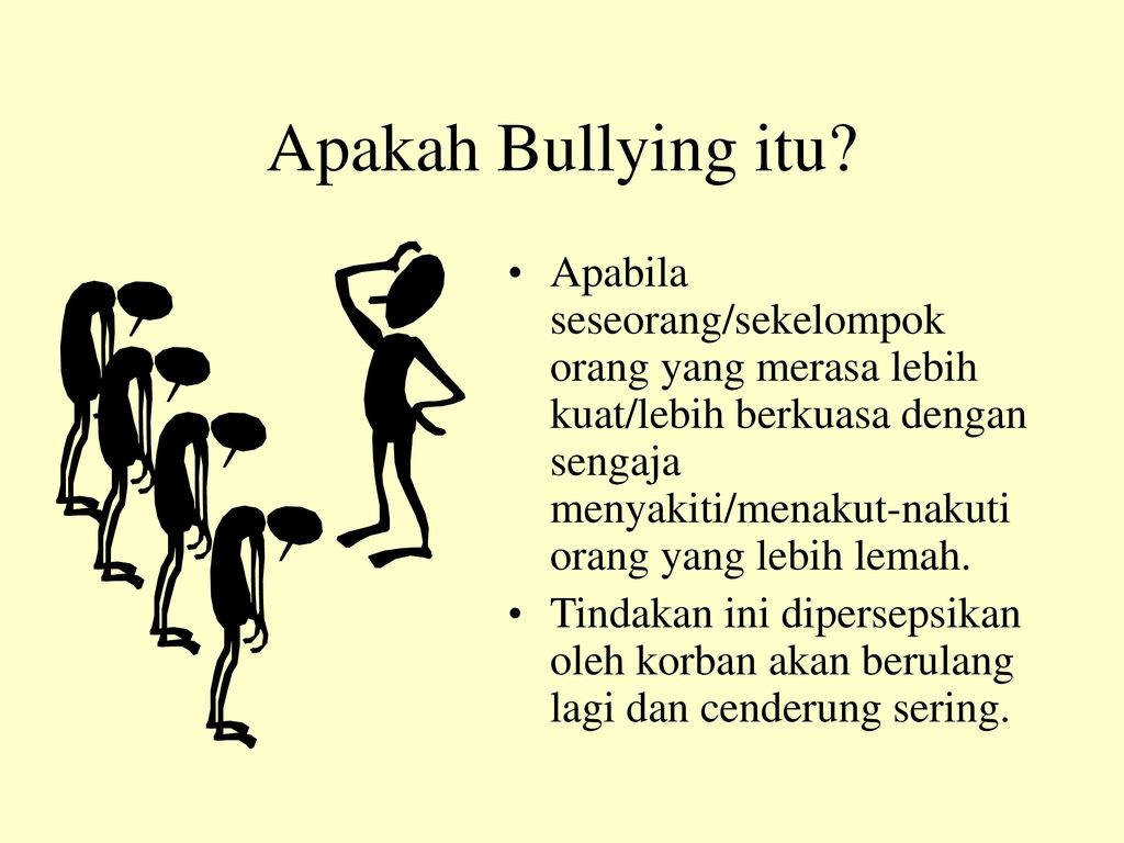 Apakah Bullying itu