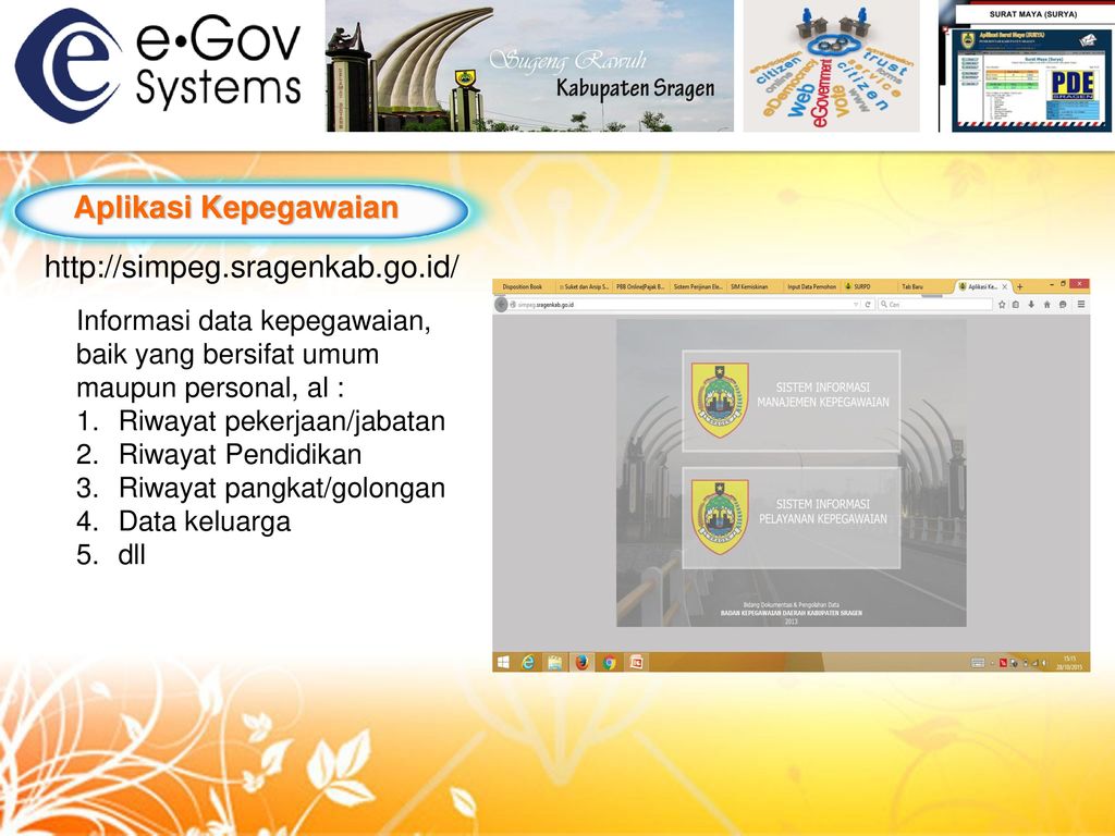 Implementasi E Government Di Kabupaten Sragen Ppt Download
