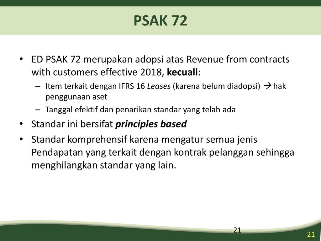 PERKEMBANGAN STANDAR AKUNTANSI KEUANGAN BERBASIS IFRS Per Ppt Download