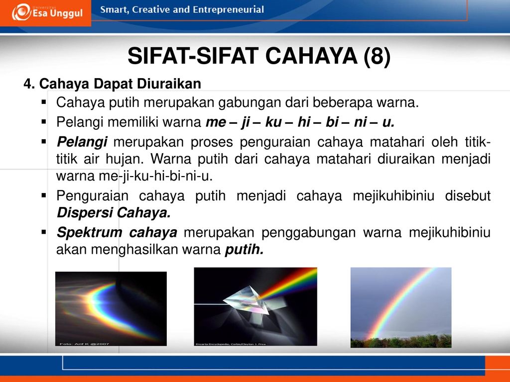 Cahaya Pertemuan 8 Harlinda Syofyan S Si M Pd Ppt Download