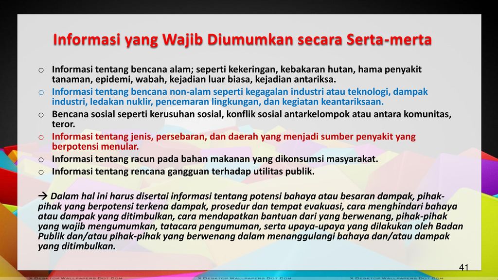 Ketentuan UU KIP Dan Peraturan Turunannya - Ppt Download