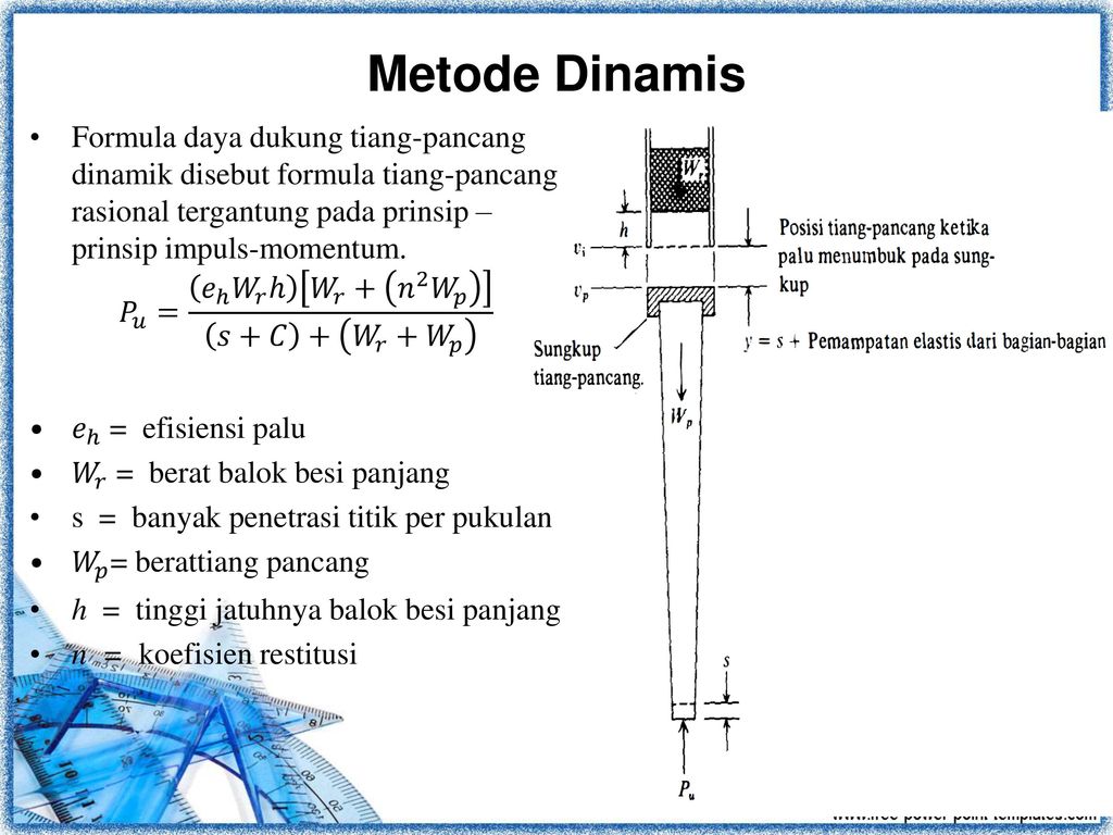 Contoh Jawaban Daya Dukung Pondasi Metode Mayerhoff Learning By Doing